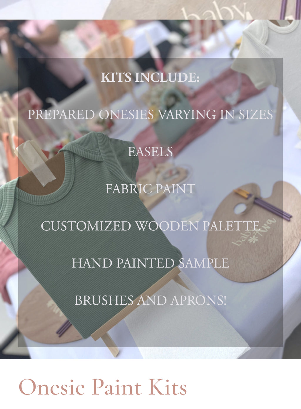 Onesie Paint Kit - 10 person