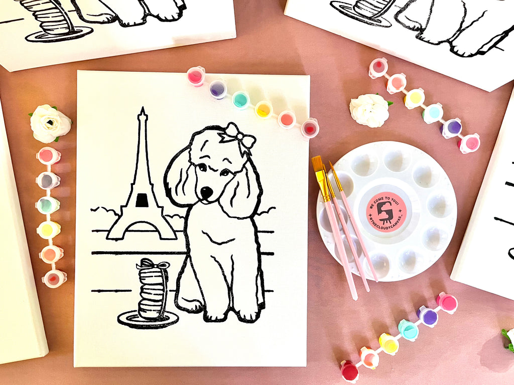 Paint Puff & Sip